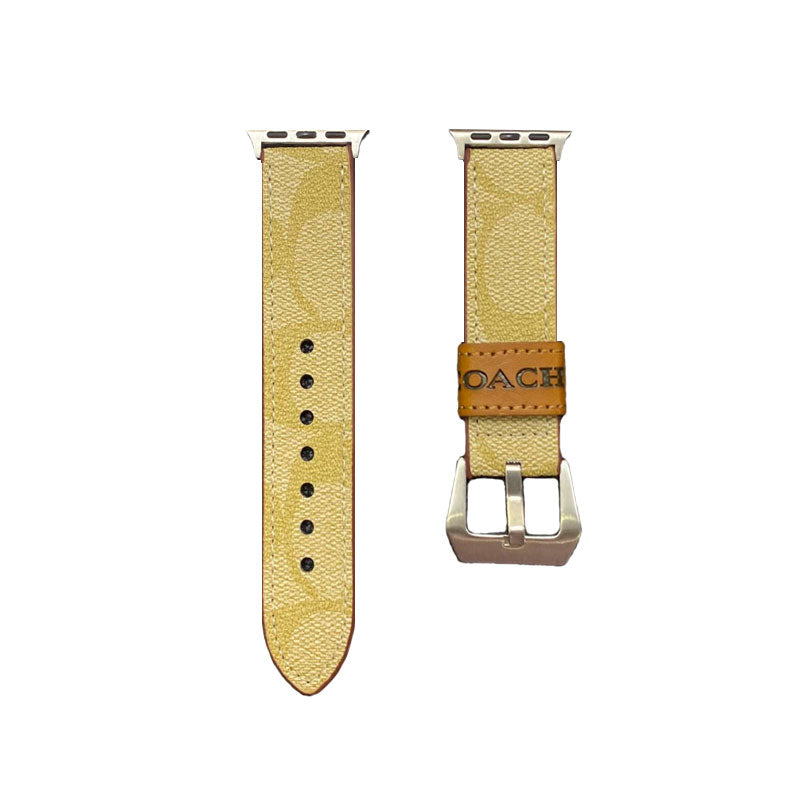 Lædertræner Apple Watch Band Mark Brown-YHK244221710
