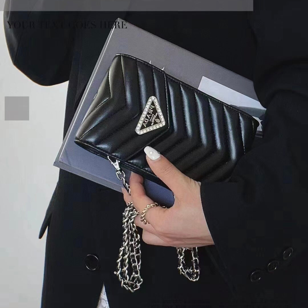 Black Bling Design Telefontasche