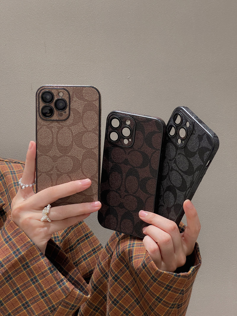 Coach iPhone Case Coffee -QB240402