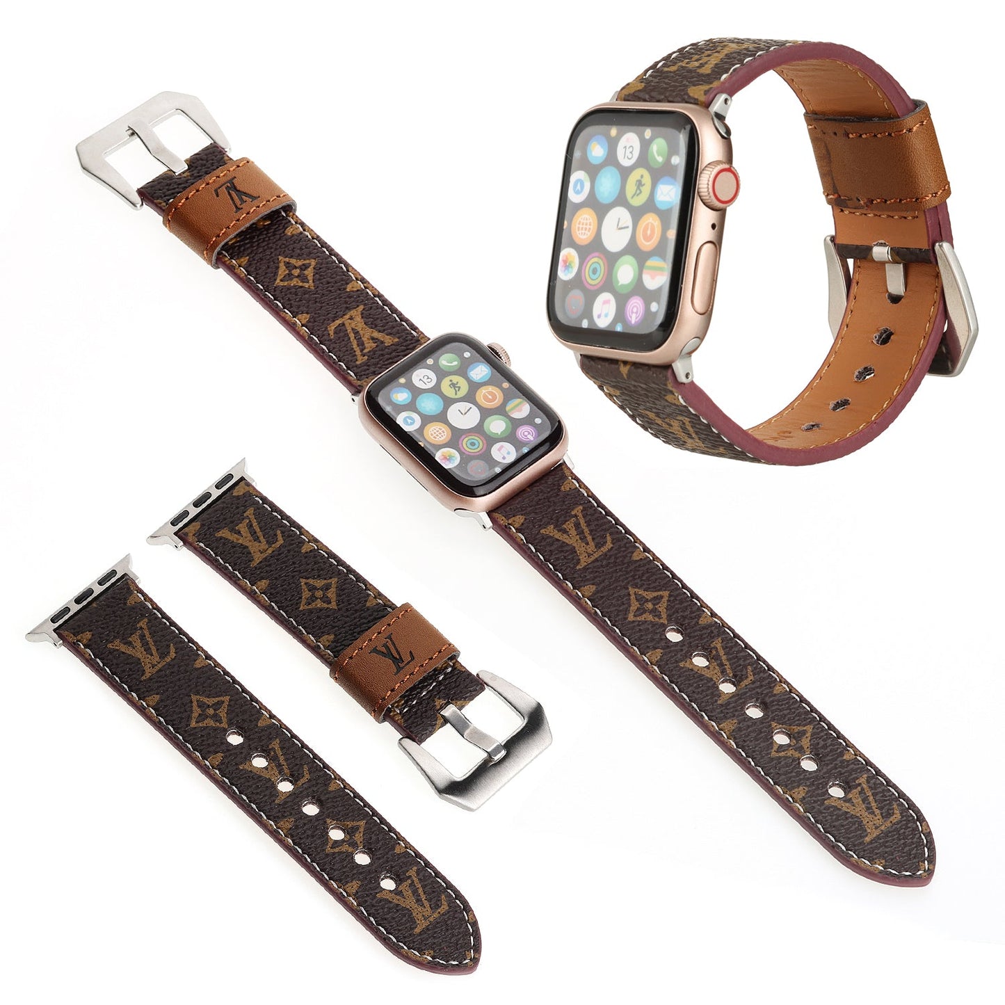 Læder lærred luksus Apple Watch Bands