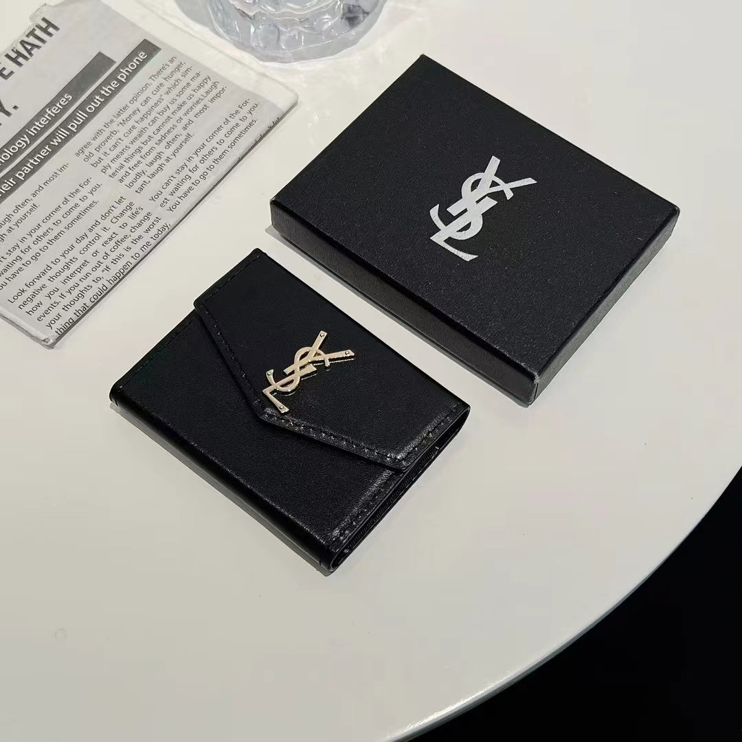 Luksus yls inspireret monogram kortholder tegnebog