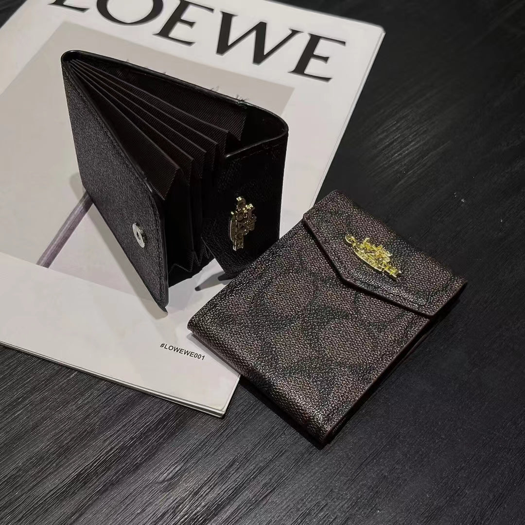 Luxury MK & CO ispirato a portafogli del supporto per schede monogramma