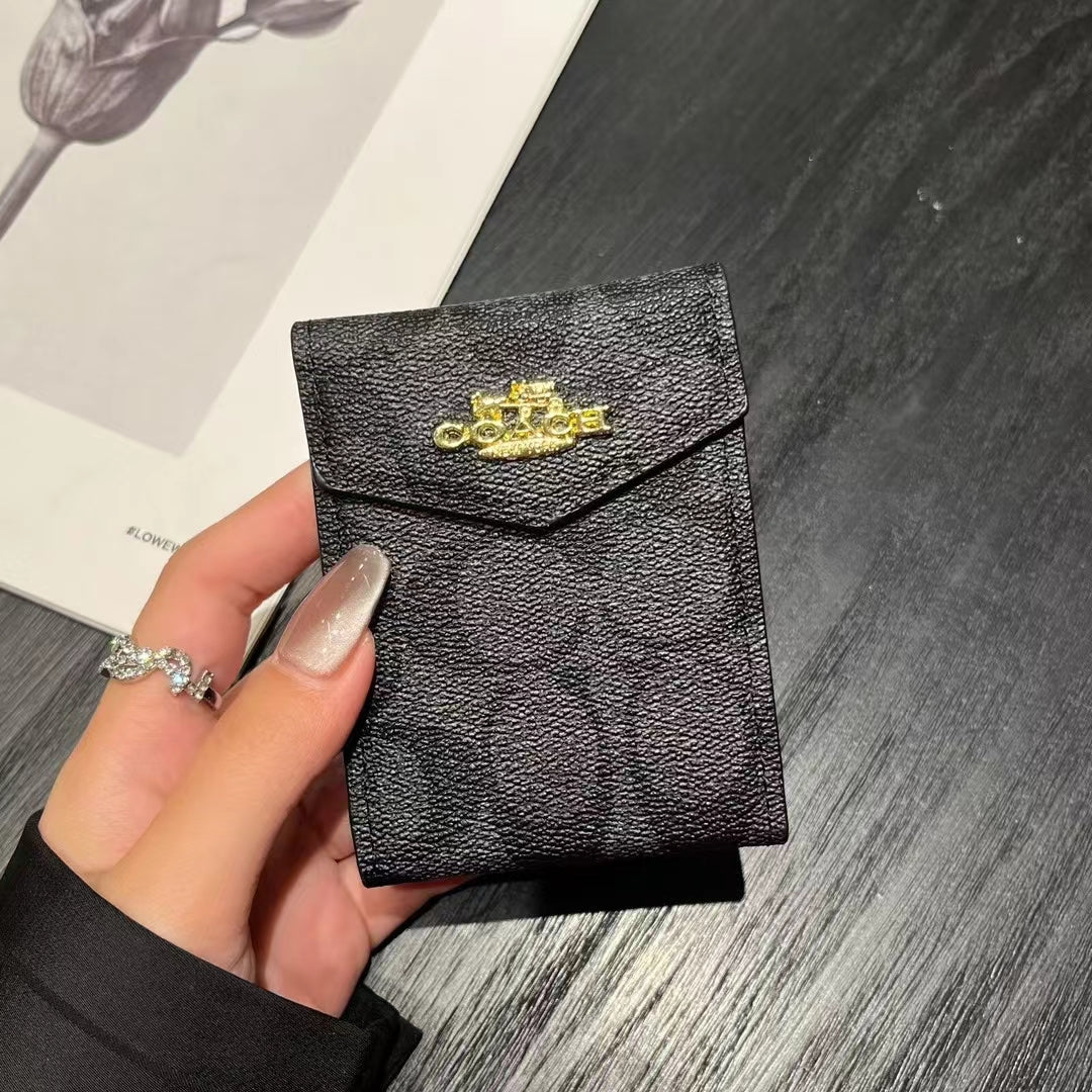 Luxury MK & CO ispirato a portafogli del supporto per schede monogramma