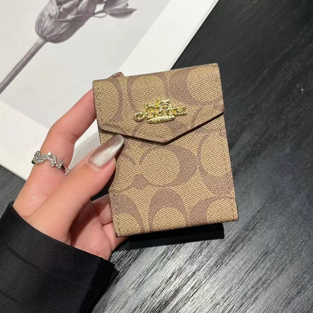 Luxury MK & CO ispirato a portafogli del supporto per schede monogramma