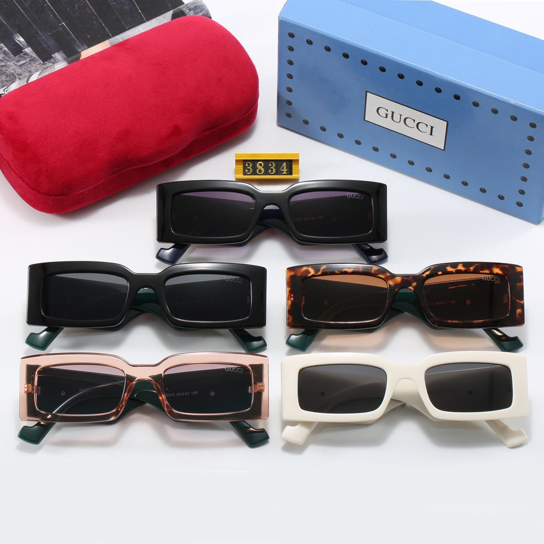 New Cat-Eye Square Frame Sunglasses 3834
