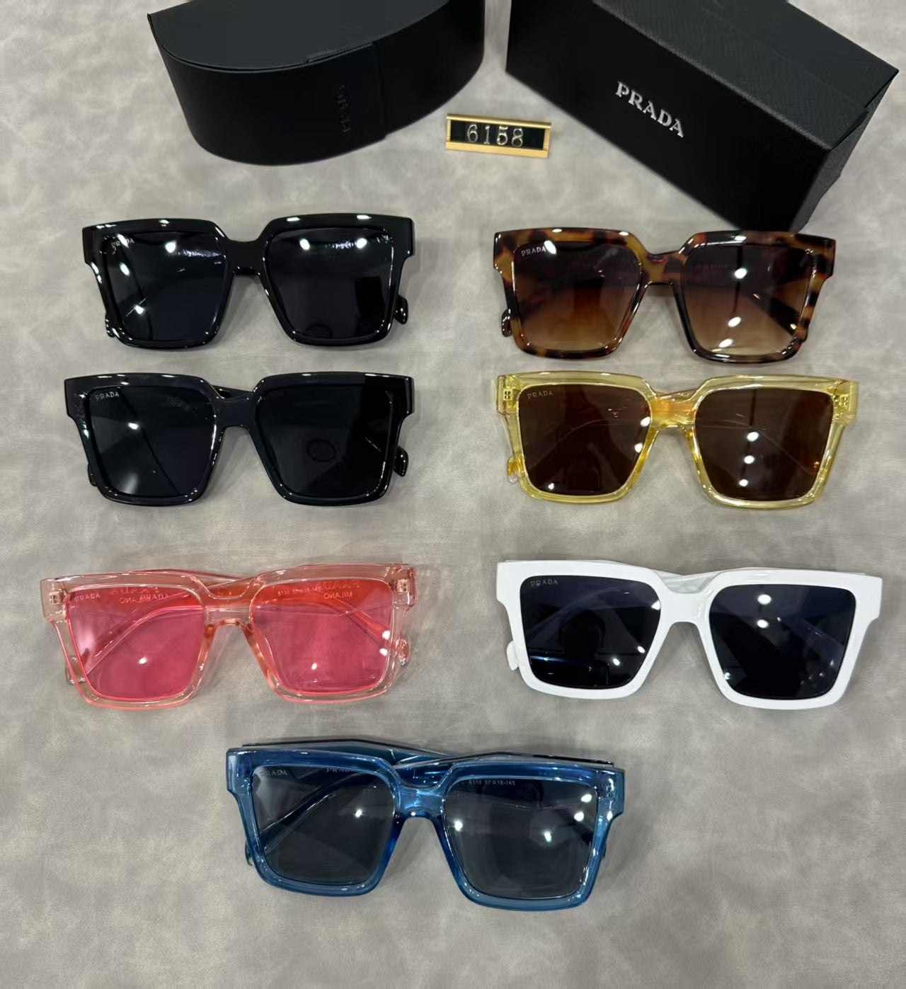 Luxe grote frame zonnebril Y-1331