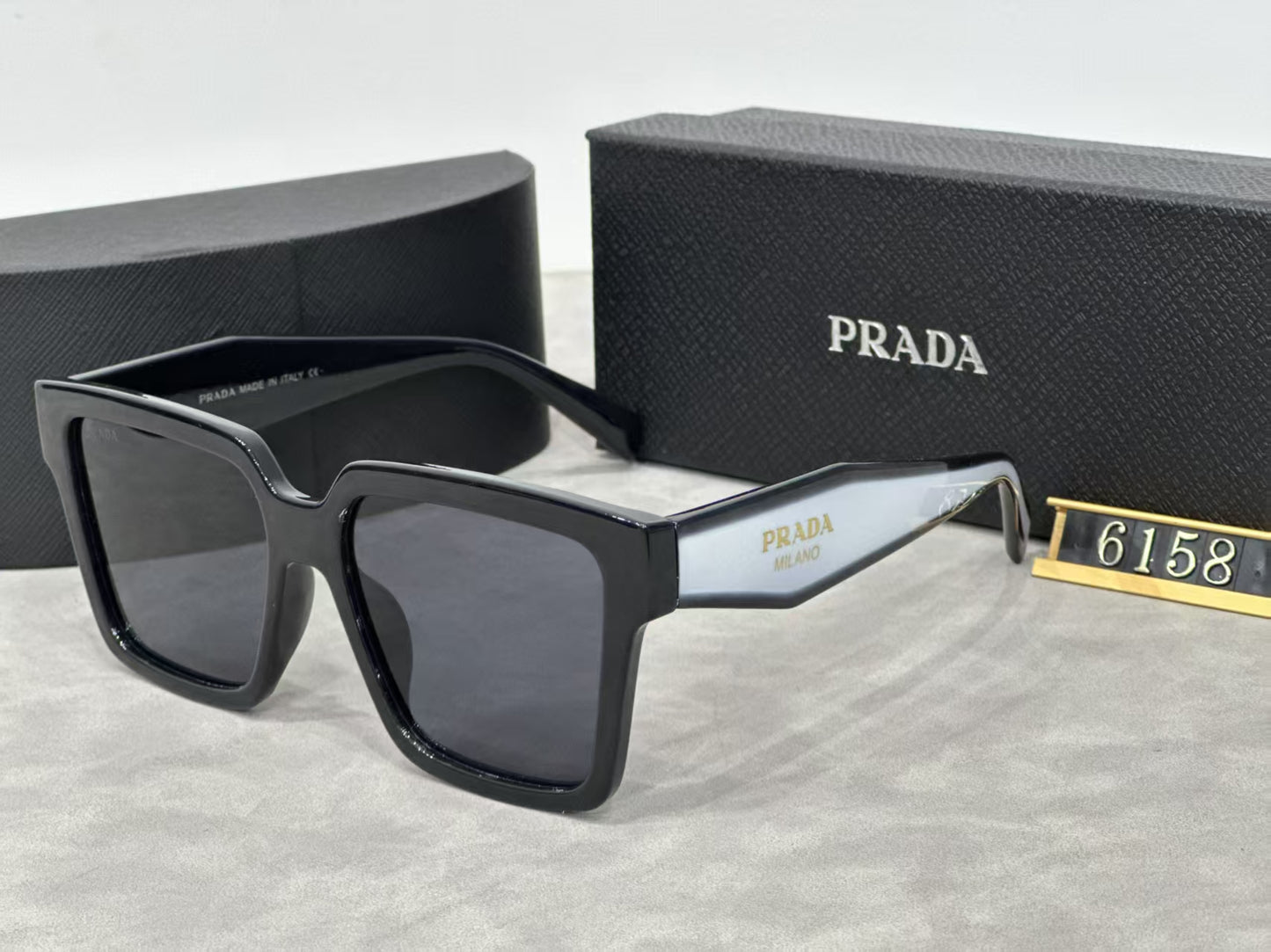 Luxe grote frame zonnebril Y-1331