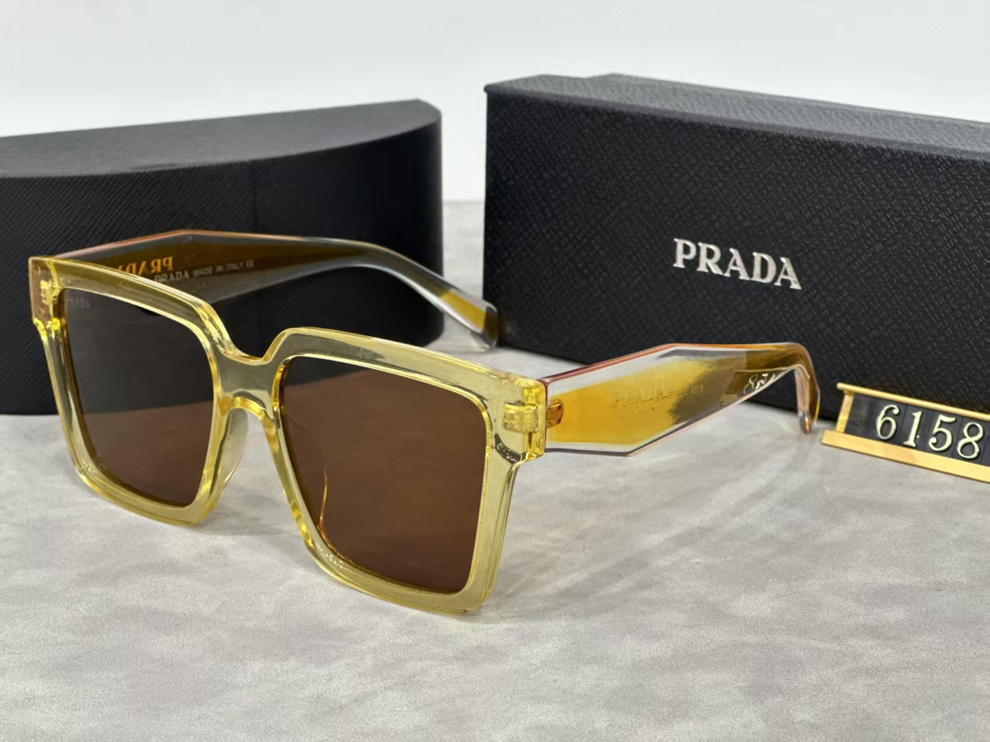 Luxe grote frame zonnebril Y-1331