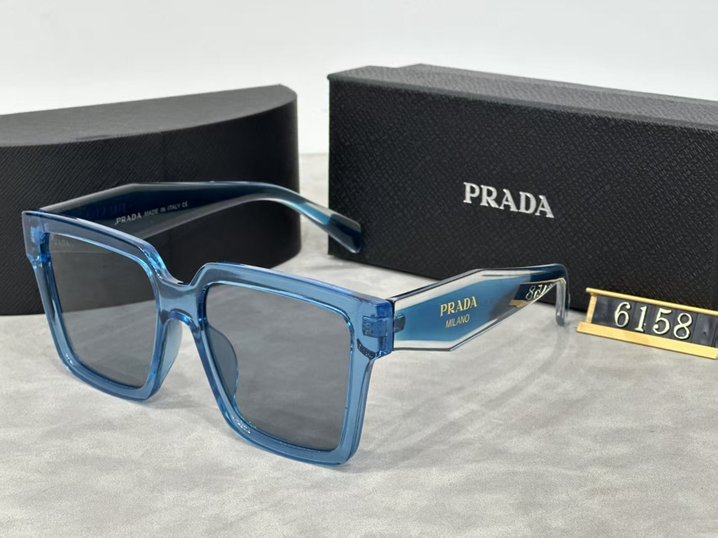 Luxe grote frame zonnebril Y-1331