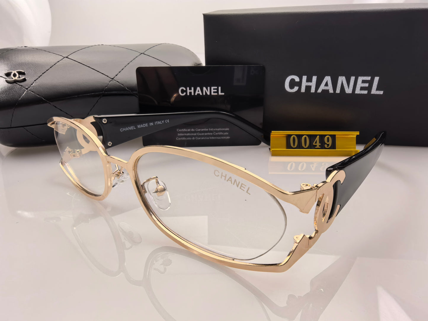 Luxe grote frame zonnebril M-8888788