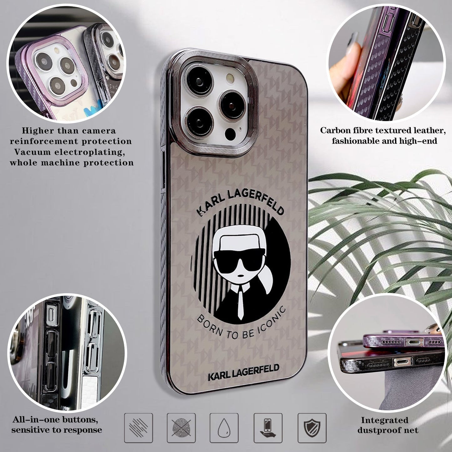 KARL iPhone case A37 A38