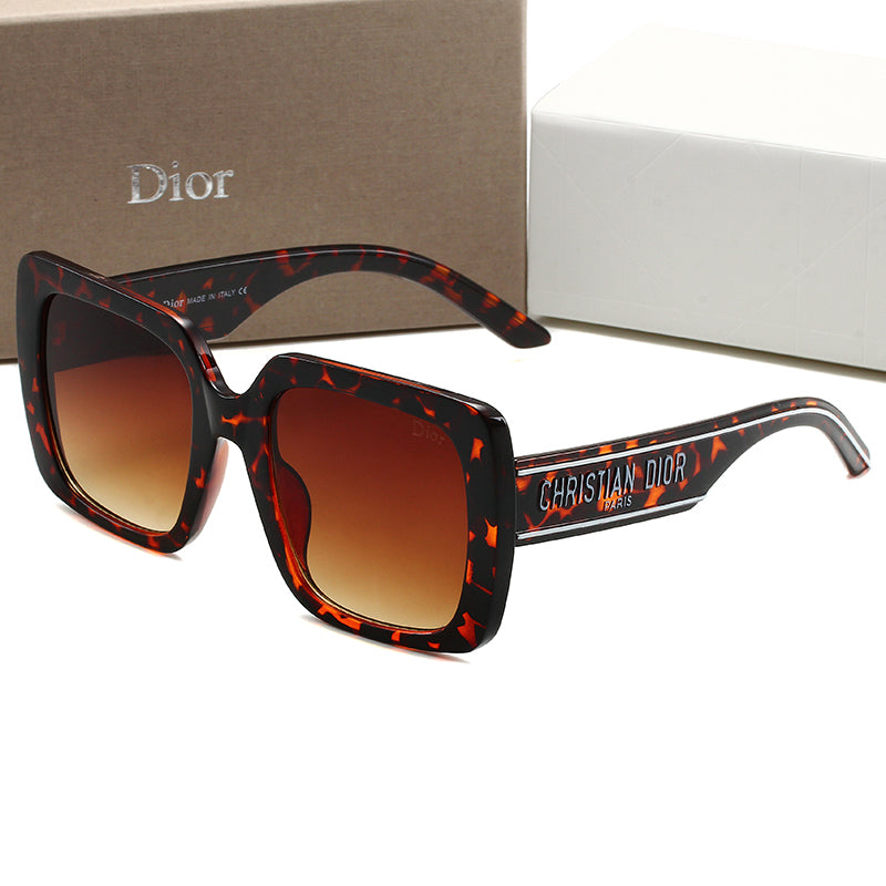 Gafas de sol de marco grande de lujo Y-535