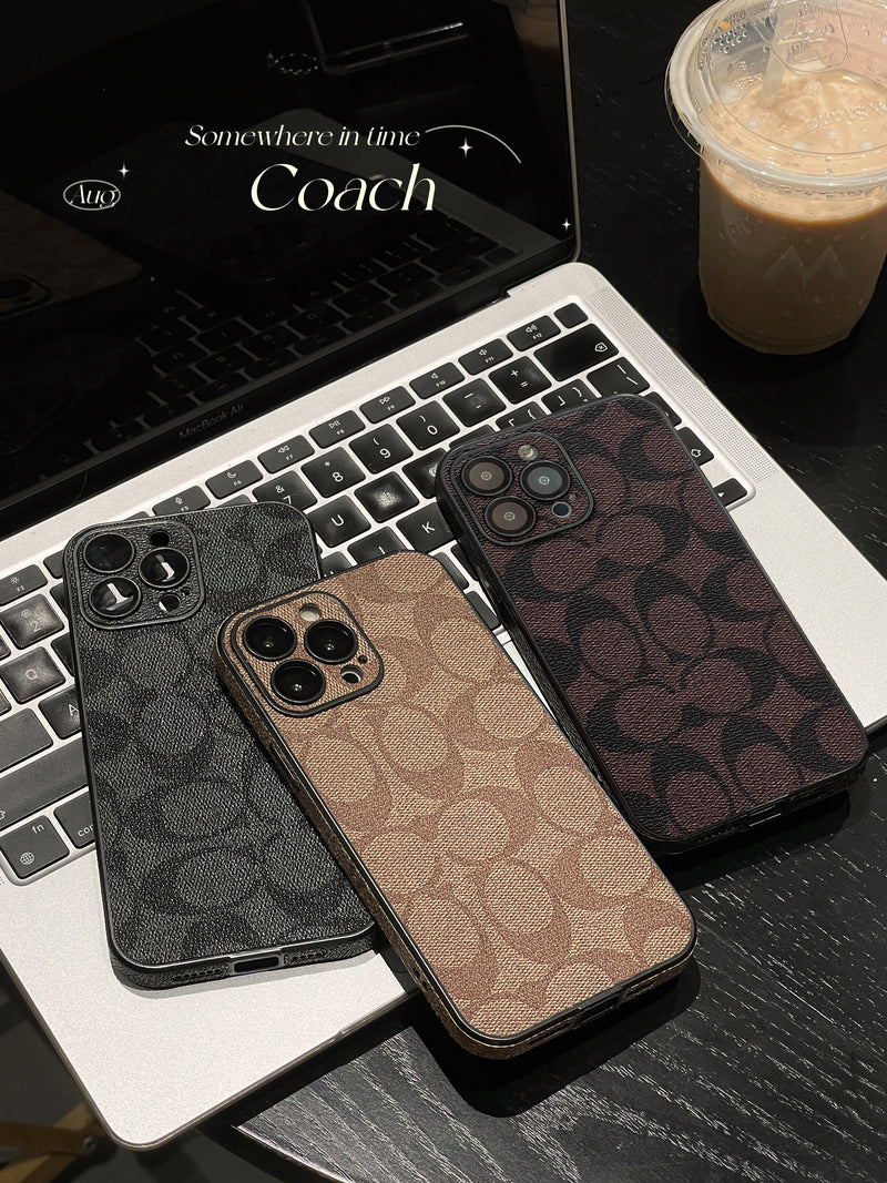 Coach iPhone Case Black -QB240402