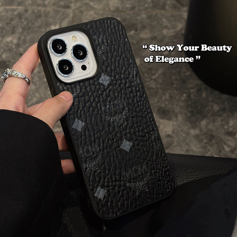 MCM iPhone Case Black-MCK240603