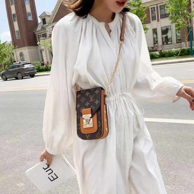 Crossbody Leather Phone Bag 022