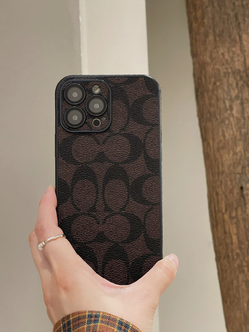 Coach iPhone Case Brown -QB240402