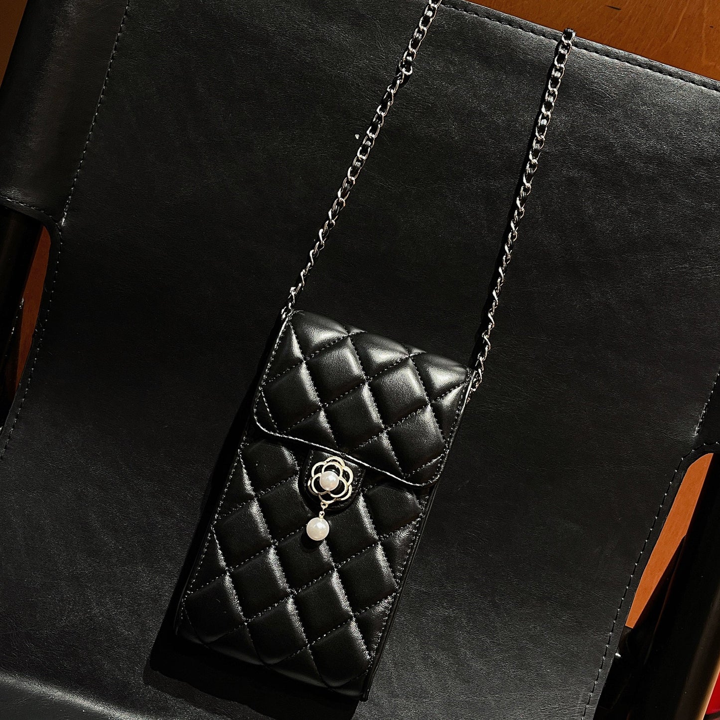 Crossbody Leather Phone Bag 022