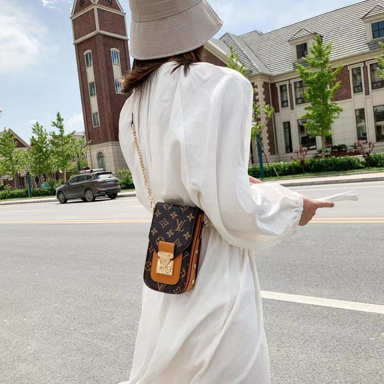 Crossbody Leather Phone Bag 022
