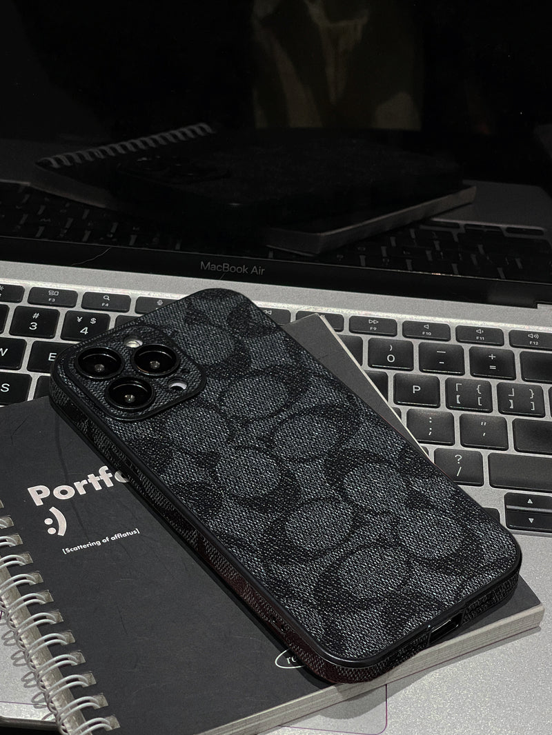 Coach iPhone Case Black -QB240402