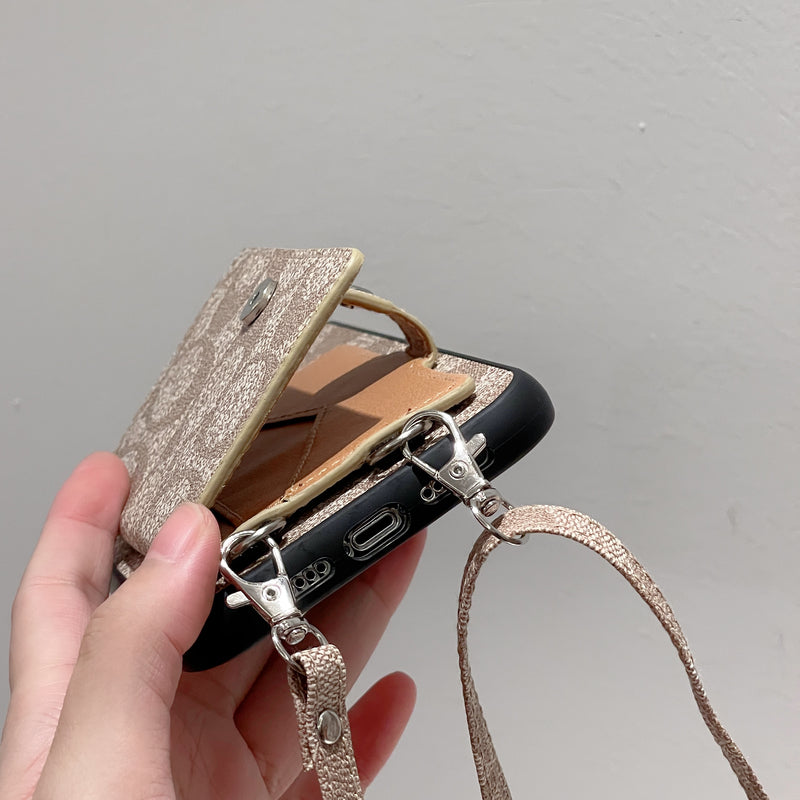 Coach iPhone Case With Wallet And Strap White -SZK240402