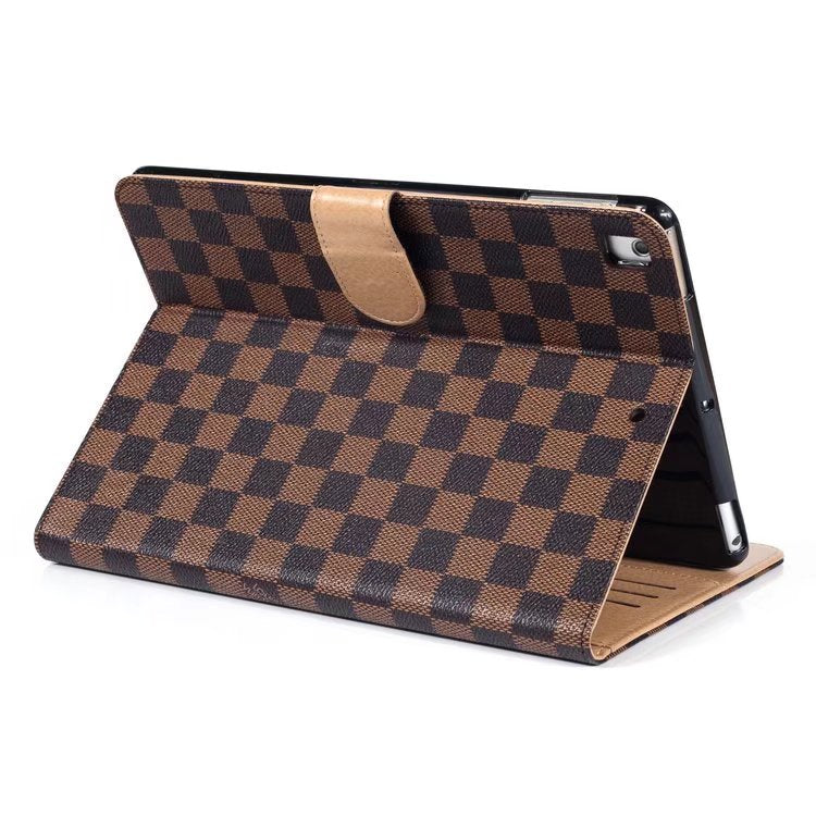 Luxury LV Damier iPad Case with Card Holde