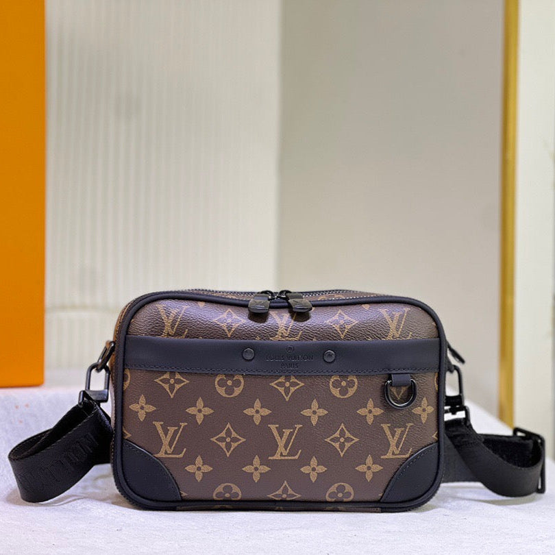 Gedruckter Square Messenger -Tasche
