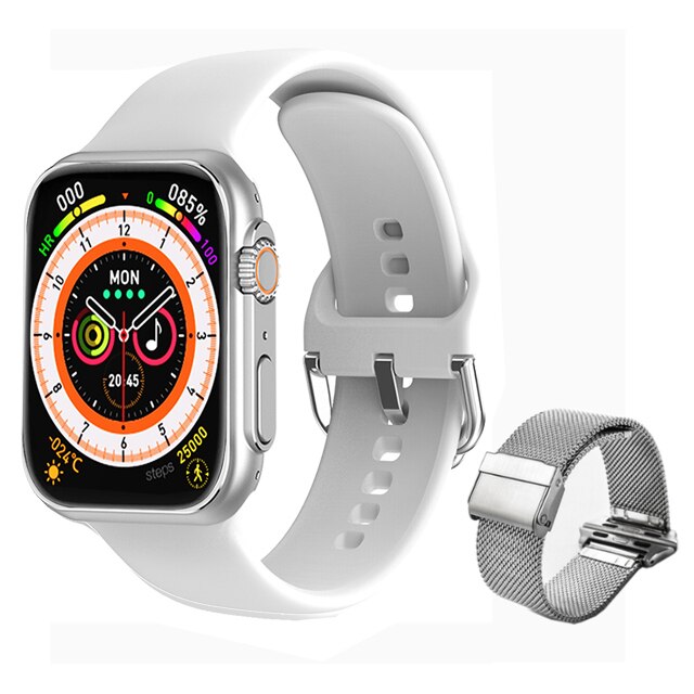 NOVO Ultra Watch Men Smart Watch Series 8 NFC Door Access SmartWatch para Android Apple Phone Watch Bands