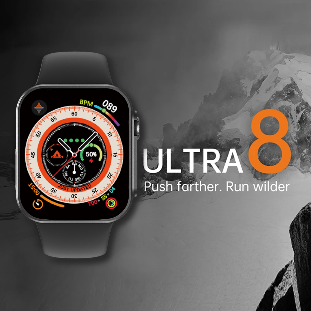 NOVO Ultra Watch Men Smart Watch Series 8 NFC Door Access SmartWatch para Android Apple Phone Watch Bands