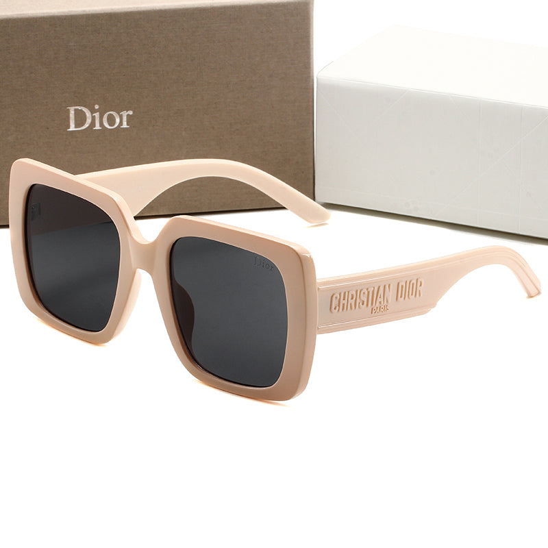 Gafas de sol de marco grande de lujo Y-535