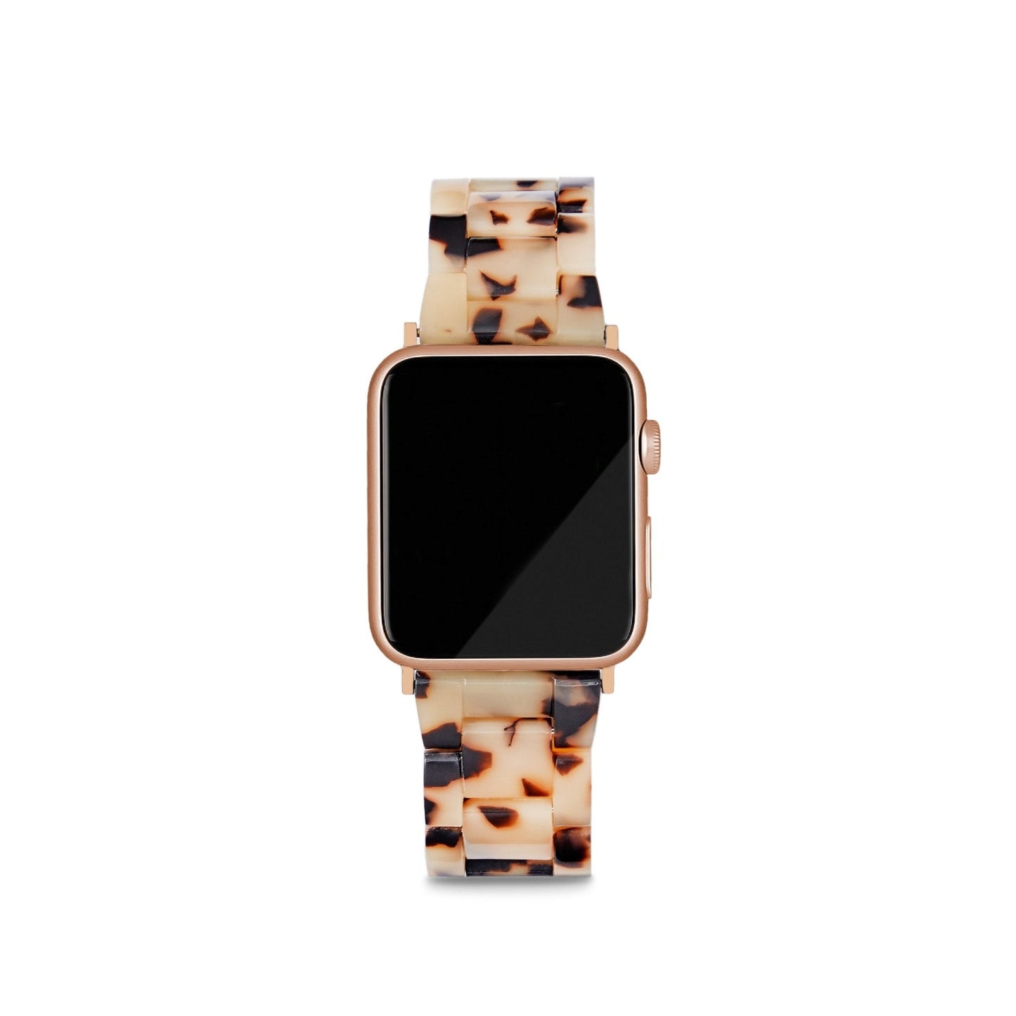 Band de montre Apple en tortue blonde