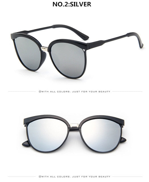 Dizajner marke mačjeg oka Sunčane naočale luksuzne plastične naočale za sunčanje Klasične retro vanjske naočale Oculos de Sol Gafas
