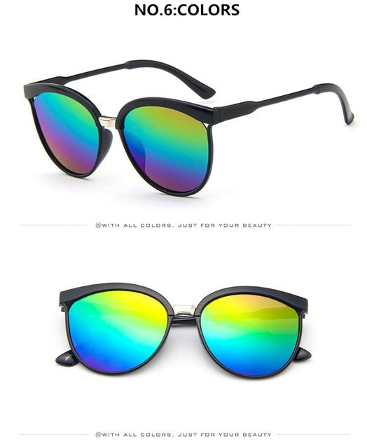 Dizajner marke mačjeg oka Sunčane naočale luksuzne plastične naočale za sunčanje Klasične retro vanjske naočale Oculos de Sol Gafas