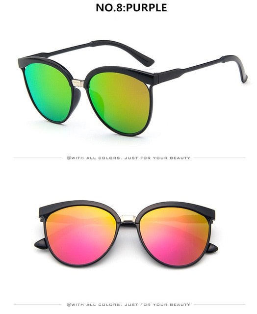 Dizajner marke mačjeg oka Sunčane naočale luksuzne plastične naočale za sunčanje Klasične retro vanjske naočale Oculos de Sol Gafas
