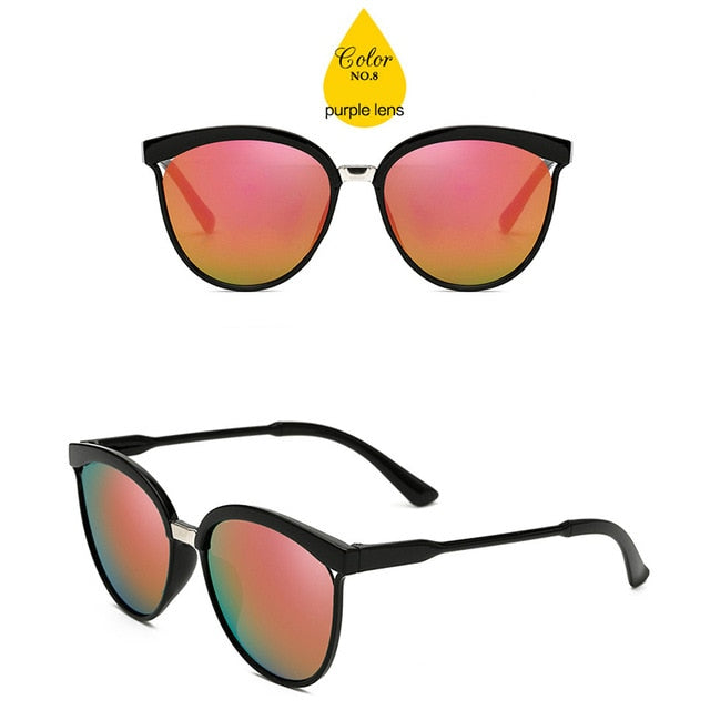 Leonlion Candies Designer de marca de gato óculos de sol femininos de luxo de luxo óculos de sol clássicos Retro Outdoor Oculos de Sol Gafas