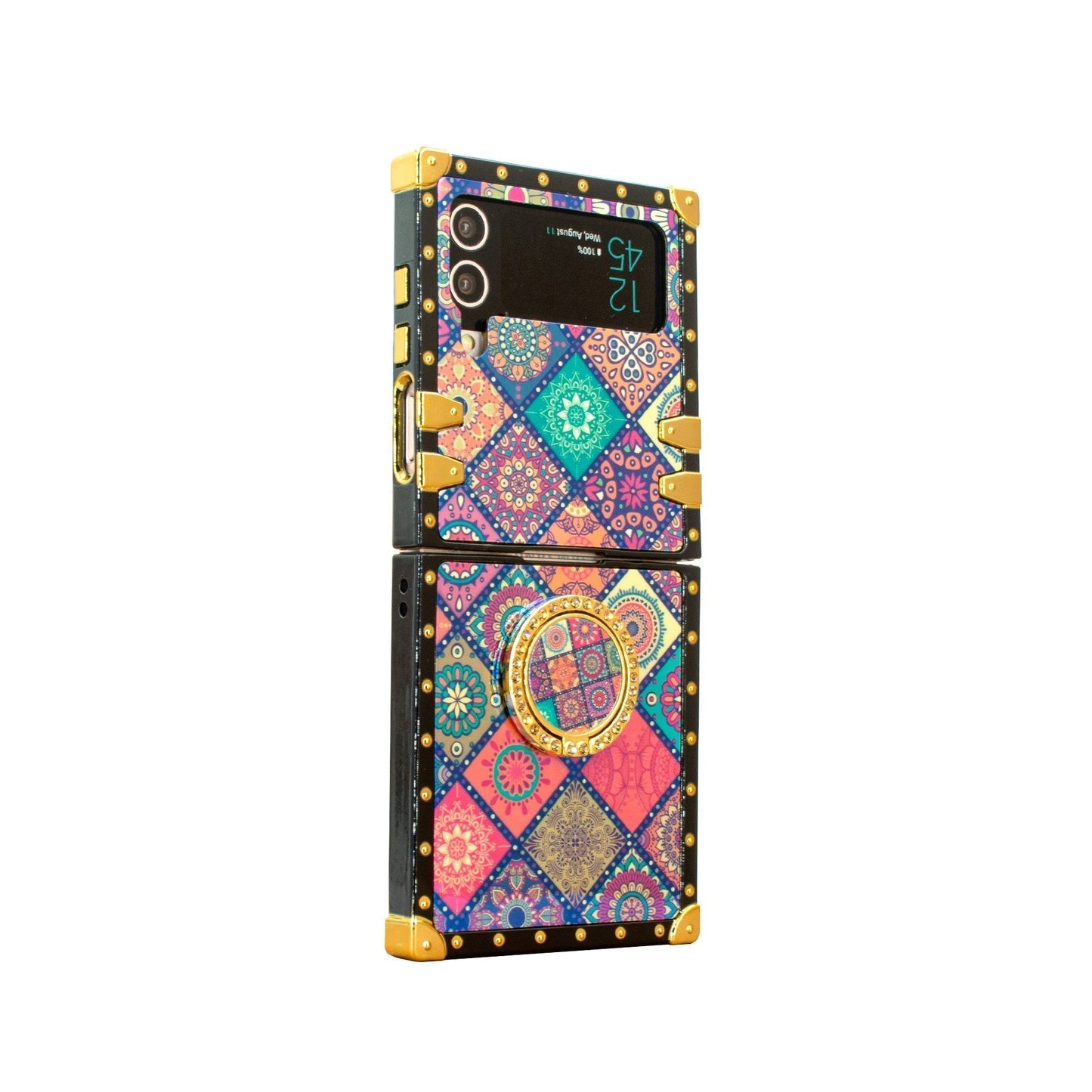 Samsung Galaxy Z Flip 6/5/4/3 5G Case quadrata "Arizona Ring"