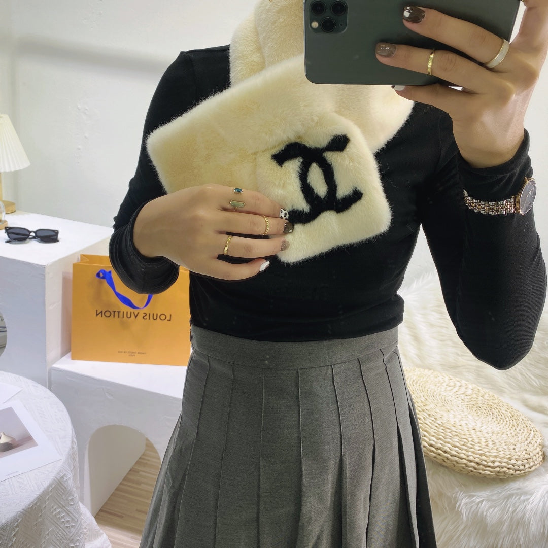 Mink Plush All-match Scarf mysite