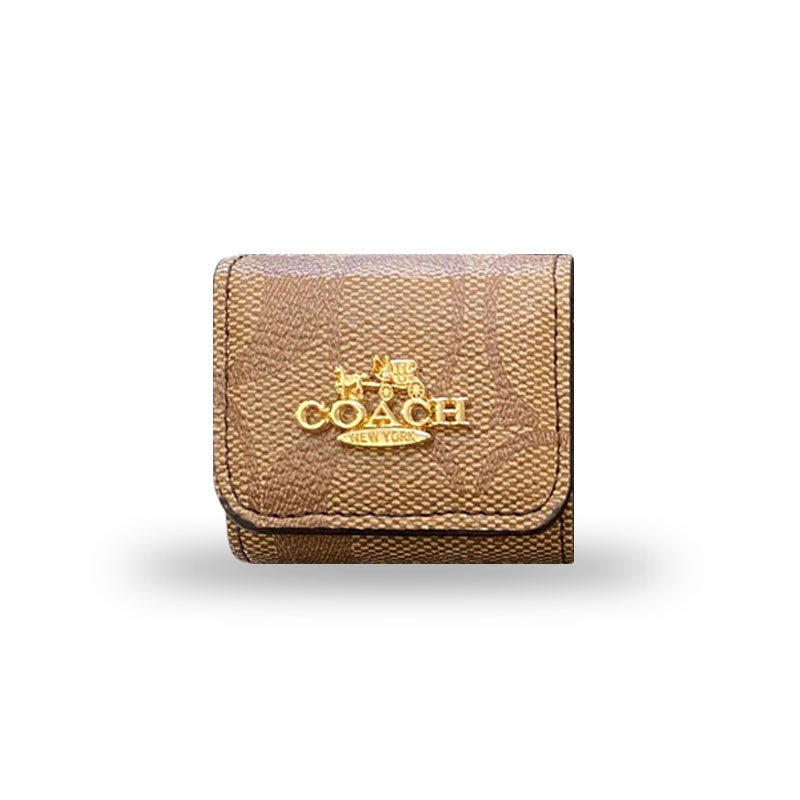 Coach de luxo AirPods Pro Cases Light Brown- LGK240425