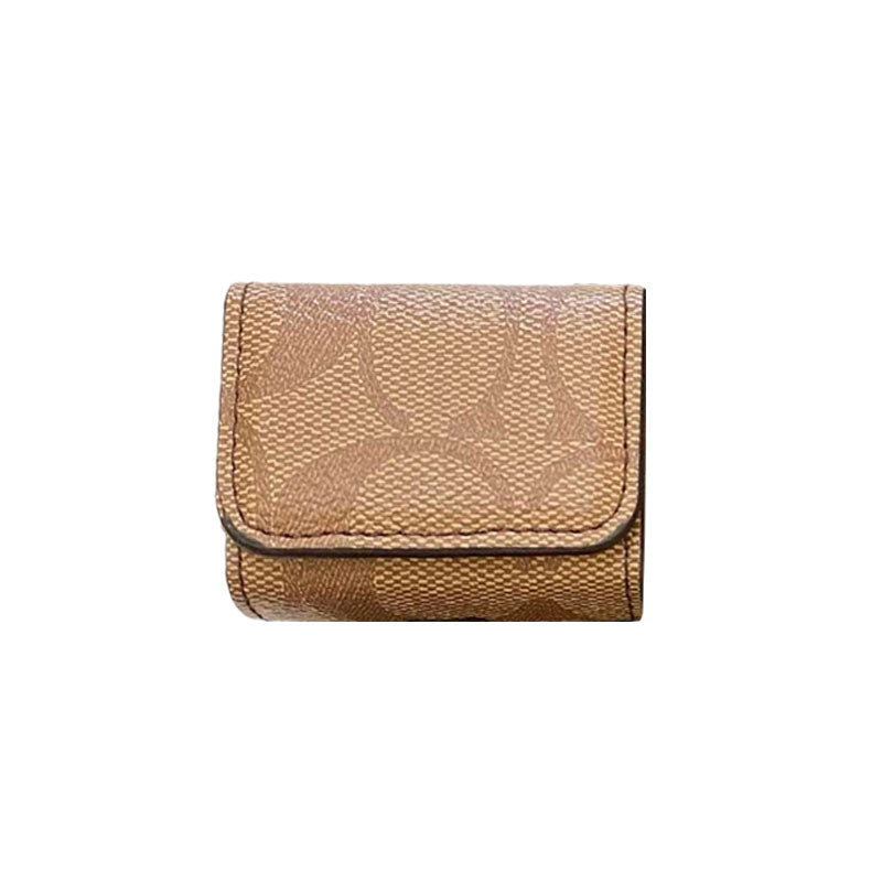 Coach de luxo AirPods Casos Light Brown-YH240425