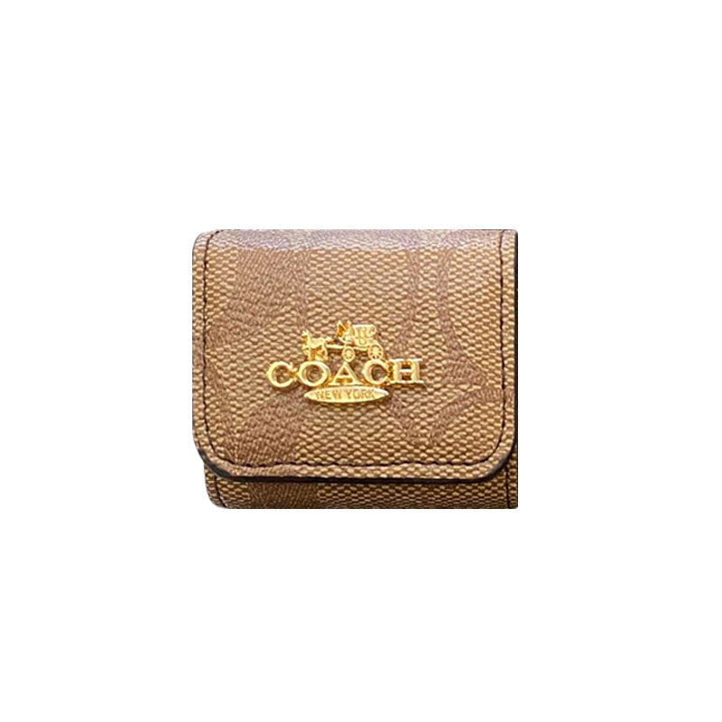 Coach de luxo AirPods Pro Cases Light Brown- LGK240425