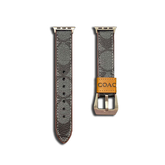 Usnjeni trener Apple Watch Band Black-YHK244221710