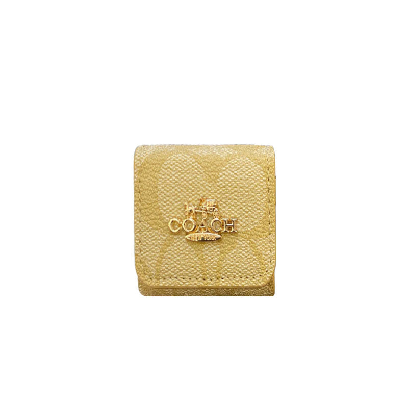 Coach de luxo AirPods Pro Cases Light Brown- LGK240425