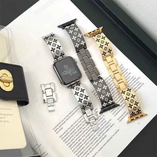 Præget metal Apple Watch Strap