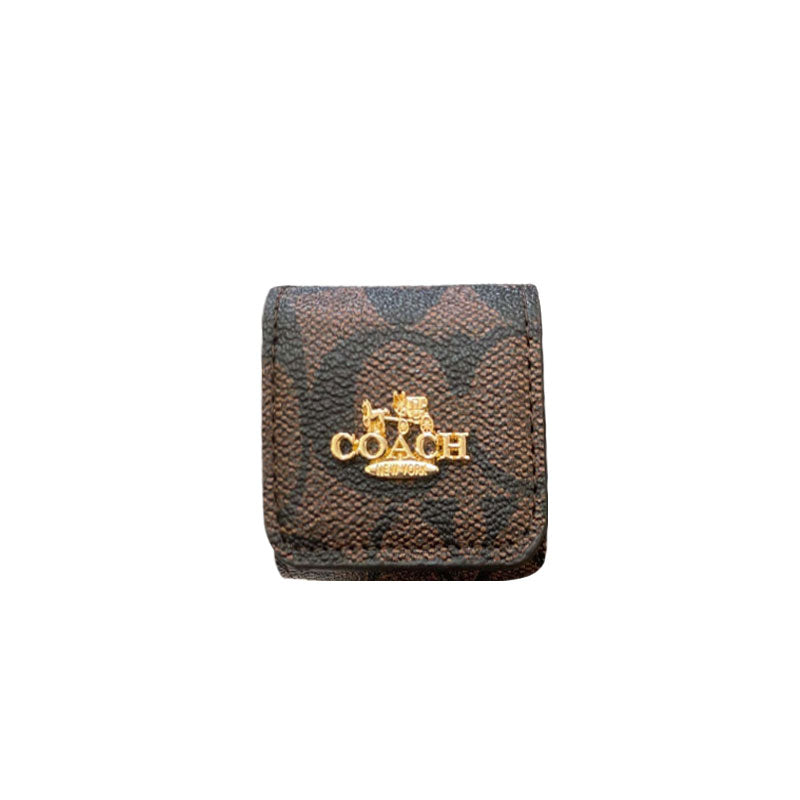 Coach de luxo AirPods Pro Cases Light Brown- LGK240425
