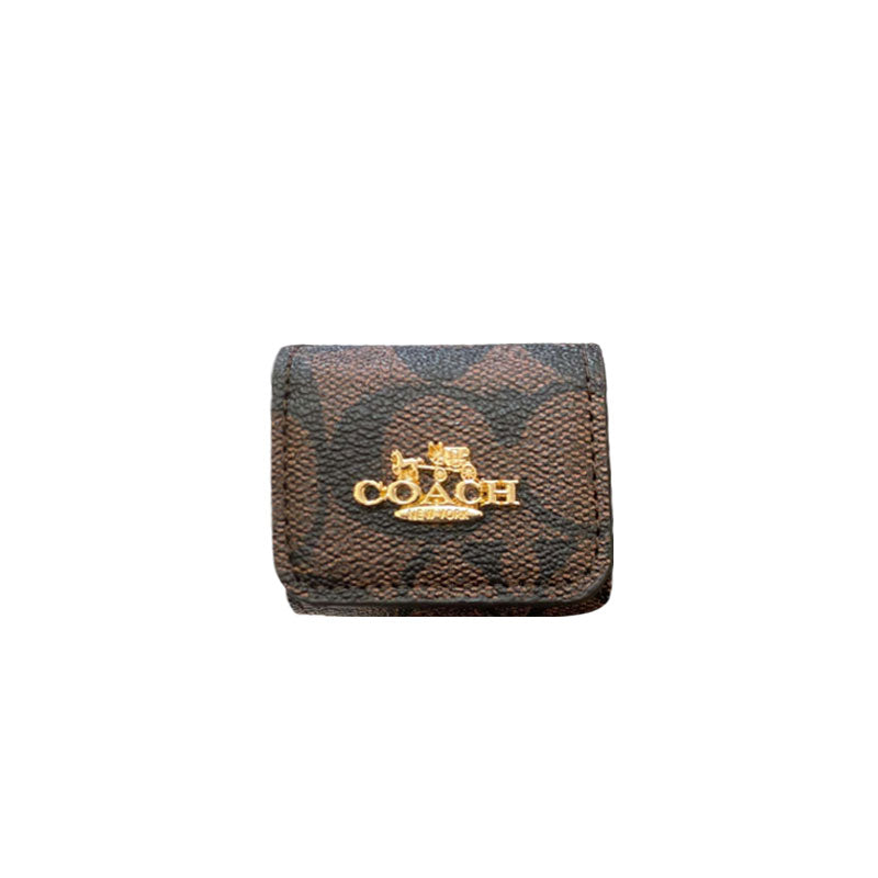 Coach de luxo AirPods Pro Cases Light Brown- LGK240425