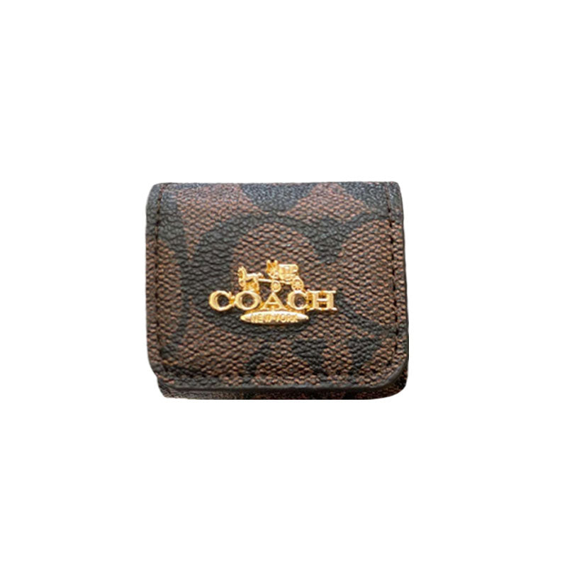 Coach de luxo AirPods Pro Cases Light Brown- LGK240425