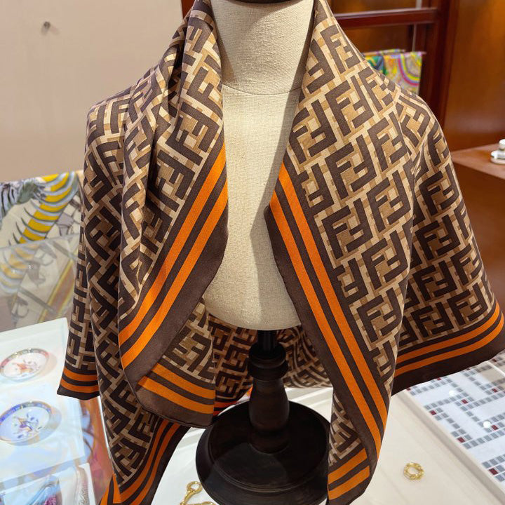 Letter Square Scarf mysite