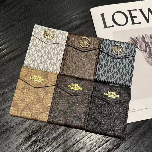 Luksus MK & Co -inspireret monogram kortholder tegnebøger