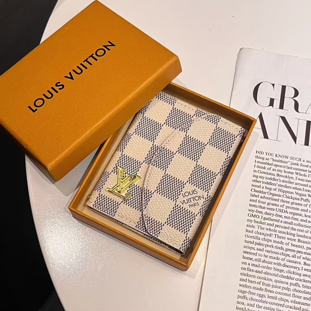 Collection de portefeuille compact Monogram LV et GG de luxe