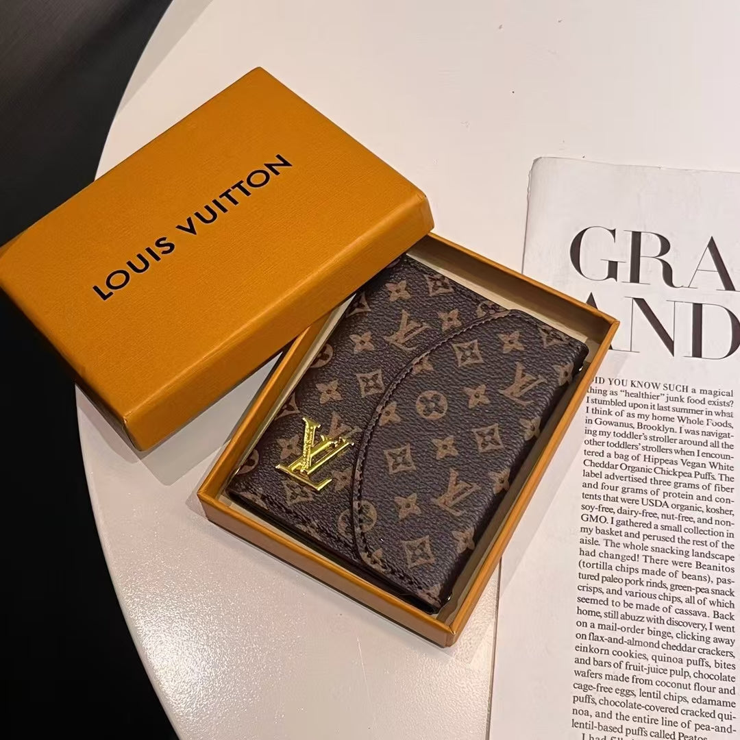 Collection de portefeuille compact Monogram LV et GG de luxe