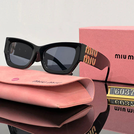 Gafas de sol de ojo de gato cuadrado de moda 6037